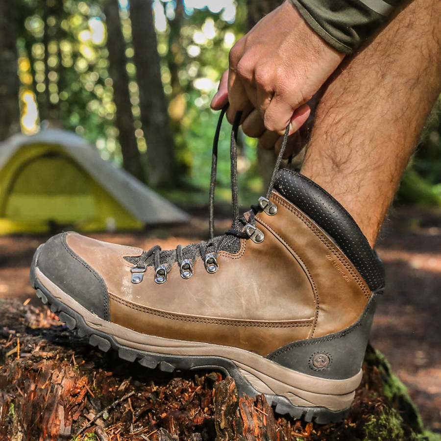 Mens Apex Standard Waterproof Hiking Leather Boots