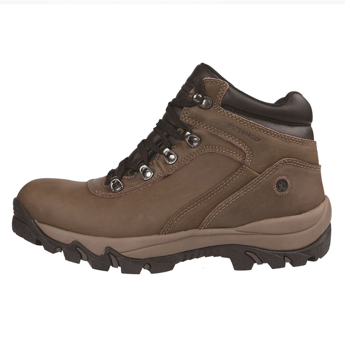 Northside Mens Apex Waterproof Hiking Leather Boot - Brown