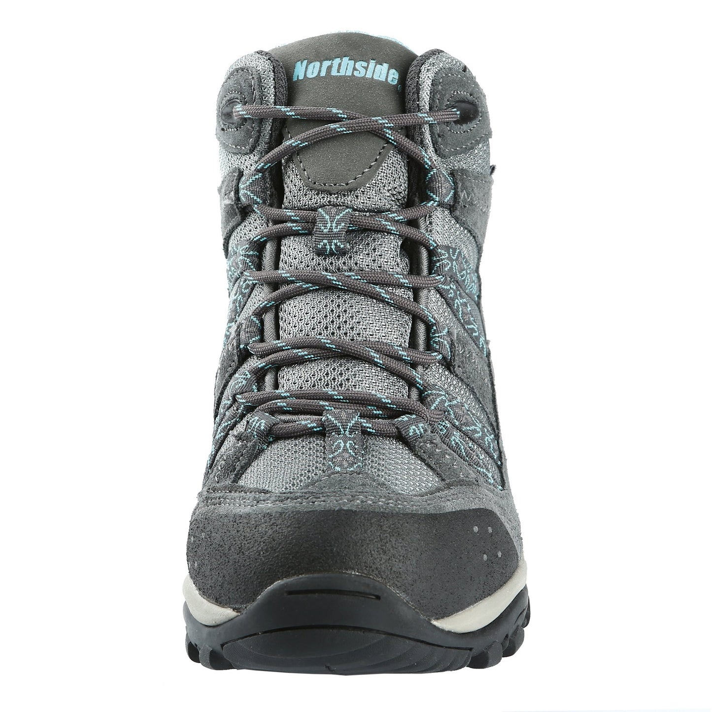 Northside Womens Freemont Waterproof Hiking Boot - Gray/Aqua